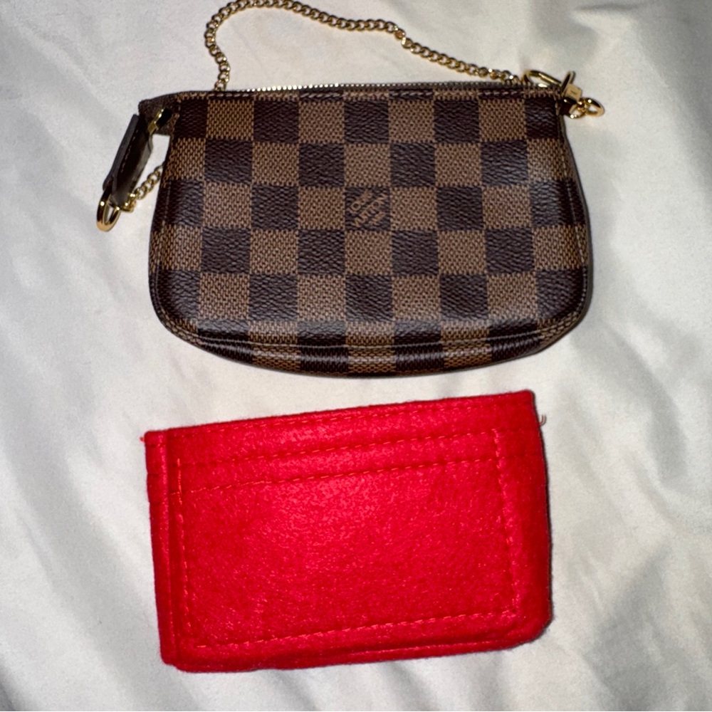 Louis Vuitton mini pochette purse insert purse organizer inner bag